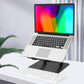 Adjustable Laptop Stand for Desk, Metal Foldable Laptop Riser Holder, Portable Desktop Book Stands, Ventilated Cooling Computer Notebook Stand Compatible with 10-15.6” Laptops