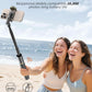 Phone Tripod & Selfie Stick with Remote, Portable, Lightweight for Video Recording Vlog, Extendable Travel Tripod Stand Compatible with iPhone Android, Black, 62"