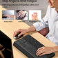 Vaydeer Wrist Rest with Keyboard Stand, Computer Wrist Support Pad, Ergonomic Keyboard Riser Holder Lifter Tray with Wrist Pad, Soft Memory Foam Desk Cushion, Palm Hand Typing for Office Home School
