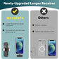 MAYBESTA Wireless Mini Microphone for iPhone, Android Phone - Bluetooth Lavalier Lapel Mic for Audio Video Recording - Clip on Content Creator Microphones for YouTube Tiktok Podcast Vlogging