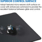 KTRIO Large Gaming Mouse Pad Desk Mat, Superior Micro-Weave Cloth for Precise Mouse Control, Non-Slip Rubber Base, Stitched Edges, Water-Resistant, for Gamer, Office & Home, 31.5" x 11.8" inches