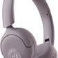 JLab Go Lux ANC Wireless Headphones, Mauve, Hybrid Active Noise Cancelling, Premium On-Ear Bluetooth Headset, Customizable Sound, Be Aware Mode, Cloud Foam Comfort, Multipoint Connection
