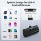 [2-Pack]Portable Charger for iPhone 17/16/15 Series,Upgraded 5200mAh PD USB C Power Bank Built-in USB-C Connector, Battery Pack Compatible with iPhone 17/17 Pro/17 Pro Max/16/15 Series,Samsung,Android