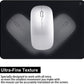 Audimi Small Mouse Pad 6 x 8 Inch, Mini Mouse Pad Thick for Laptop Wireless Mouse Home Office Travel, Portable & Washable (Black)