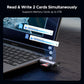 UGREEN SD Card Reader USB C, USB 3.0 Micro SD Card Reader 2 in 1 Memory Card Reader for MicroSD SDHC SDXC Compatible with PC Computer MacBook Laptop iPad iPhone 17 16 15 Pro/Pro Max