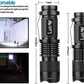 LETMY Tactical Flashlight, Super Bright LED Mini Flashlights with Belt Clip, Zoomable, 3 Modes, Waterproof - Best EDC Flashlight for Gift, Hiking, Camping, Hurricane & Power Outage (2 Pack)
