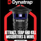 Dynatrap DT1130SR 1/2 Acre Mosquito & Flying Insect Outdoor Trap and Killer – Kills Mosquitoes, Flies, Wasps, Gnats, & Other Flying Insects - Bug Zapper Alternative – Black