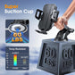 SUUSON 3 in 1 Phone Holders for Your Car, Car Phone Holder Mount [Strongest Suction] 360° Adjustable Cell Phone Holders for Car Phone Stand Car Mount for iPhone, Samsung, Google, More Smartphones