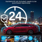 IIWEY N5 4 Channel Dash Cam 360° View, 1080P Front and Rear Inside, Left Right Dash Camera for Cars, 8 IR Lamps Night Vision, 5G WiFi & APP Control, G-Sensor, Parking Mode, with a Free 128GB SD Card