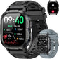 Smart Watch for Men – Fitness Tracker, Waterproof Military Digital Watch, Running & Sports, Answer Calls, Android & iPhone Compatible
