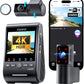 VIOFO A329S 4K 3 Channel Dash Cam, 4K Front + 2K Cabin Fisheye (210°) + 2K Rear, Power Saving Parking Mode, Wi-Fi 6 App Control, All-Channel STARVIS 2 Sensors, Supports up to 4TB SSD Storage