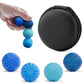 Silicone Magnetic Balls Fidget Toys for Adults & Teens,4PCS Stress Relief Sensory Toys for Autism ADHD Anxiety,Fun Textures Gadgets,Office Desk Toy,Stocking Stuffers for Men Women Teen Gifts