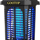 Bug Zapper Outdoor, 4200V Electric Mosquito Zapper, Bug Zapper Outdoor, Fly Traps, Fly Zapper, Mosquito Killer Indoor 3 Prong Plug, 90-130V, ABS Plastic Outer
