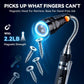 VIBELITE Extendable Magnetic Flashlight with Telescoping Magnet Pickup Tool- Cool Gadget Valentines Day Gifts for Him, Men, Teen Boys, Husband, Dad, Father, Mechanic, Women, Black