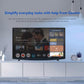 ONN Android TV 4K UHD Streaming Device with Voice Remote Control Google Assistant & High Speed HDMI Cable (100026240) Black