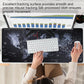XXL Professional Large Mouse Pad & Computer Game Mouse Mat (35.4x15.7x0.1IN, Map) (90 * 40 Map)