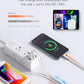 Power Strip Surge Protector - One Beat 6 Widely Outlets with 4 USB Ports (2 USB C), 5 Ft Extension Cord Flat Plug, Wall Mount Outlet Extender Small Power Strip for Travel Home Office College Dorm Room