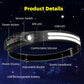 2PCS LED Headlamp Rechargeable - 230° COB Super Bright Head Lights for Forehead, Hard hat Light for Adults, USB C Headband Flashlight for Work, Hiking, Running, Camping Essentials Gear