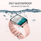 Smartwatch for Women - Call, Fitness Tracker, Heart Rate & Sleep Monitor, 1.69" Touch Screen, Waterproof - For Android & iPhone, Pink