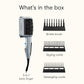 Conair 3-in-1 Styling Hair Dryer, 1875W Blow Dryer with 3 Styling Attachments to Detangle, Straighten, and Volumize, Ionic Technology, Dual Voltage