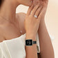 JR.DM Slim Leather Band Compatible with Apple Watch Bands Women 38mm 40mm 41mm 42mm(S11/10) 44mm 45mm 46mm 49mm Genuine Leather Strap with Metal Loop for iWatch Series 11/10/9/8/7/6/5/4/3/2/1 SE