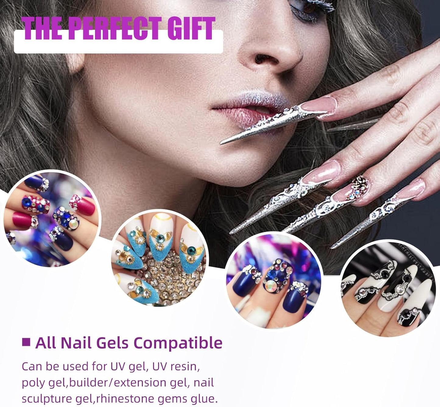 268W UV LED Nail Lamp, 2026 Upgrade UV Light for Gel Nails with 57 Beads, Nail Dryer with 4 Timer Setting & LCD Touch Display, Professional Nail Lamp – Best Gifts