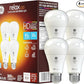 GE Relax LED Light Bulbs, 60 Watt, Soft White, A19 (4 Pack)