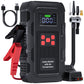 5000A Jump Starter with Air Compressor, Portable Car Battery Jump Starter with 150 PSI Tire Inflator for Up to 10.0L Gas and 8.0L Diesel Engines, 12V Jump Box Battery Charger Booster(Red)