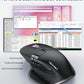 TECKNET Wireless Mouse, Bluetooth Mouse (BT5.3/5.0 & 2.4G) Rechargeable Ergonomic Optical Mouse with 6 Adjustable DPI, Side Scroll, Quiet Clicks, USB A Receiver, 7 Buttons, Wide Compatibility - Black