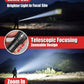 Victoper LED Flashlight 2 Pack, Bright Tactical Torch High Lumens with 5 Modes, Waterproof Zoomable Flash Light, Valentine's Day Gifts for Men, Hunting Camping Essentials Gear