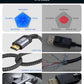 JSAUX 4K DisplayPort to HDMI Cable Adapter 10FT, DP to HDMI Male Video UHD 4K@30Hz/2K@60/1080P@120 Nylon DP to HDTV Uni-Directional Cord for Dell, Projector, Desktop, AMD, NVIDIA, Lenovo, HP, ThinkPad