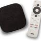 ONN Android TV 4K UHD Streaming Device with Voice Remote Control Google Assistant & High Speed HDMI Cable (100026240) Black