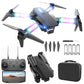 BEZGAR LED Lights Drone with Camera for Adults and Kids Beginners, Black | Drone with Camera 1080P HD, Foldable Drones for Kids RC Quadcopter with One Key Take Off 3D Flips, 2 Batteries, Toys for Boys