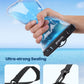 Lamicall Waterproof Phone Pouch Case - [2 Pack][Easy Lock & Heavy Duty] IPX8 Water Proof Cell Phone Dry Bag for Beach, Protector for iPhone 17 16 15 14 13 12 11 Pro Max Plus Air, Galaxy S25 S24, 4-7"