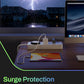 BN-LINK 8 Outlet Surge Protector with Mechanical Timer (4 Outlets Timed, 4 Outlets Always On) - White