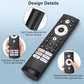 【Pack of 2】 for Hisense TV Remote Replacement, Compatible with Hisense Google UHD ULED QLED 4K Smart TVs