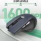 acer Wireless Mouse for Laptop, 2.4GHz Computer Mouse 3 Adjustable DPI Office Cordless USB Mice with USBA Receiver, 6 Buttons, 1600 DPI, Medium to Large Sized Hands Compatible with PC, Laptop, Desktop