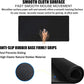 TEDNETGO Large Gaming Mouse Pad, Waterproof Extra Large Big Mouse Pad with Stitched Edge, XXL Non-Slip Black Computer Long Mousepad Desk Mat for Gamer, Office & Home, Black