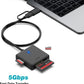 Memory Card Reader, BENFEI 4in1 USB 3.0 and USB-C to SD Micro SD MS CF Card Reader Adapter, 4 Cards Simultaneously Read and Write, Compatible with iPhone 15 Series, MacBook Pro/Air 2023, and More