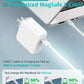 Charger for MacBook Air MacBook Pro 13 14 15 16 inch 2025 2024 2023 2022 2021 2020, M1 M2 M3 M4 Laptop 70W USB C Power Adapter, iPad, LED, 6.6FT USB-C Cable, Charging as Fast as Original Quality
