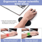 Hoewina Ergonomic Keyboard Wrist Rest – Memory Foam & Superfine Fabric Support Pad for Comfortable Typing, Office & Home Use, Black
