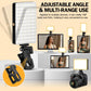 120 LED Selfie Light for iPhone, Portable Phone Light with Clip & Camera Tripod Adapter - 5000mAh Rechargeable, 3 Lighting Modes, CRI 97+ for Video Recording, TikTok, Tripod Mount Rings