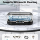 Ultrasonic Jewelry Cleaner, 48KHz Jewelry Ultrasonic Cleaner Machine for All Jewelry, Glasses, Rings, Retainers, Watch Strap, Dentures, 304 Stainless Steel 12oz Cleaning Pod - Black