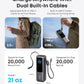 Anker Laptop Power Bank, 25,000mAh Portable Charger with Triple 100W USB-C Ports, Built-in Retractable Cables, Flight-Approved for Travel, iPhone 17/16 Series, MacBook, Samsung, and More