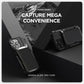 VRS DESIGN Damda Glide Pro Phone Case for iPhone 14 Pro Max, Sturdy Semi Auto Wallet [4 Cards] Case with Card Slot Holder, Compatible for iPhone 14 Pro Max Case (2022) Matte Black