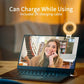 Clip-On Ring Light with 60 LEDs, Rechargeable Selfie Light for Phone, Laptop & Tablet