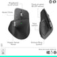 Logitech MX Master 4, Ergonomic Wireless Mouse with Advanced Performance Haptic Feedback, Ultra-Fast Scrolling, USB-C Charging, Bluetooth, Windows, MacOS - Graphite