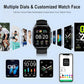 ISKOVI 1.91" Smart Watch,Fitness Tracker,Smart Watches for Men and Women with Message Call Function,120+ Sport Modes, IP68 Waterproof,24 Hours Heart Rate/Sleep Monitor,for Android/iOS