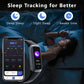 Fitness Tracker Smart Watch – Heart Rate, Blood Oxygen, Sleep Monitor, 20+ Sports Modes, Activity & Step Tracker for Android/iOS