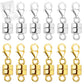 Magnetic Necklace Clasp with Lobster Clasp,14K Gold and Silver Magnetic Jewelry Clasps for Necklace Extender Bracelet Closures